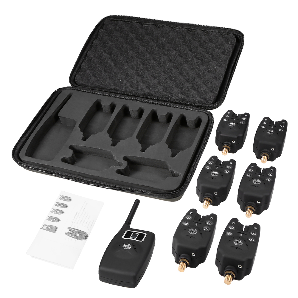 Fishing Equipment Bag - Lixada 무선 낚시 바이트 알람 세트,