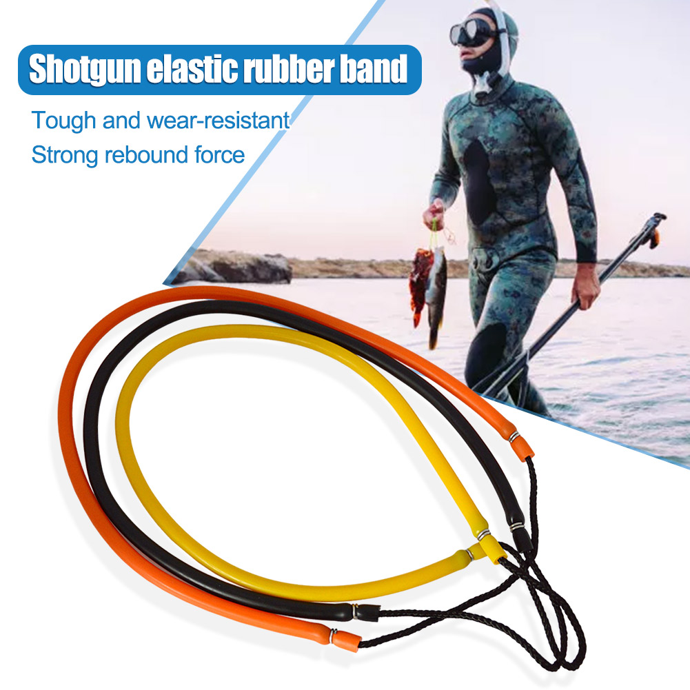 Fishing Equipment Us - 1PCS 스피어건 고무줄 고무 낚시 손