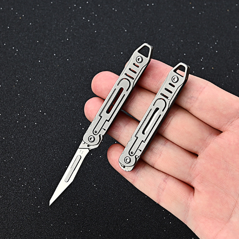 야외 캠핑 휴대용 스테인레스 스틸 접이식 수술 칼, E - Fishing Equipment Gifts 리뷰 및 가격