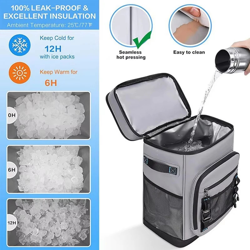 남녀공용 30L 방수 단열 쿨러 백팩, 캠핑, 해변,  - Fishing Equipment Bag 리뷰 및 가격