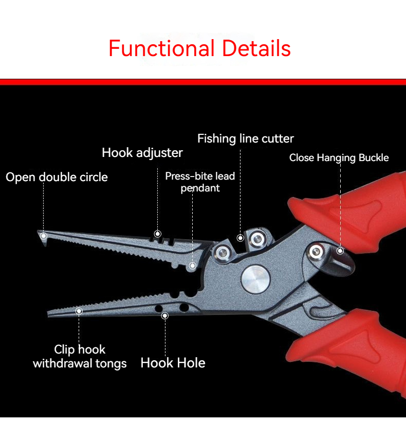고정밀 다기능 루야 플라이어, 낚싯줄 절단, 물고기 들 - Fishing Equipment Price 리뷰 및 가격