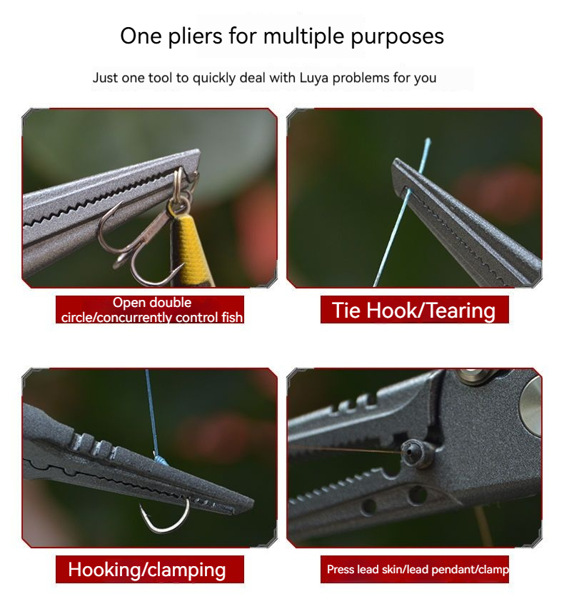 고정밀 다기능 루야 플라이어, 낚싯줄 절단, 물고기 들 - Fishing Equipment Price 리뷰 및 가격