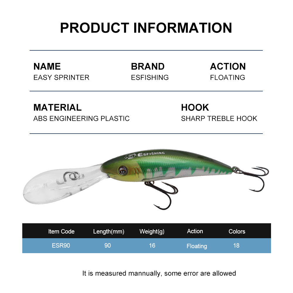 ESFISHING 낚시 루어 워블러 포 파이크 낚시 미 - Fishing Equipment Ebay 리뷰 및 가격