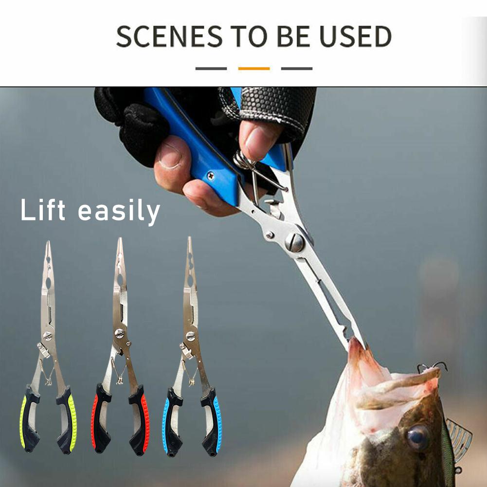 스테인리스 스틸 낚시 플라이어 다기능 스플릿 링 오프너 - Fishing Equipment Price 리뷰 및 가격