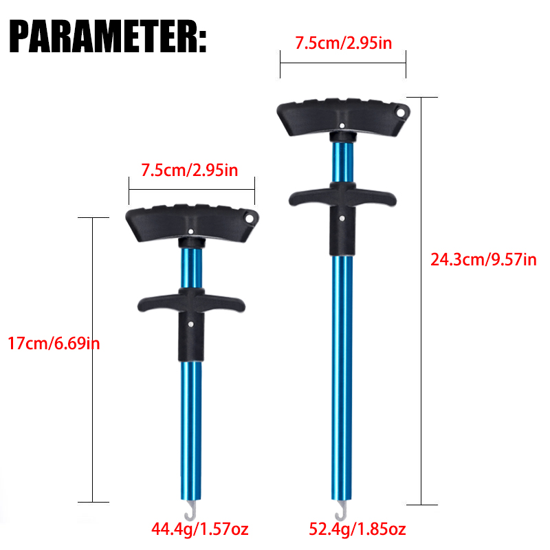 낚시 후크 리무버 도구 낚시 미끼 리무버 알루미늄 튜브 - Fishing Equipment Price 리뷰 및 가격