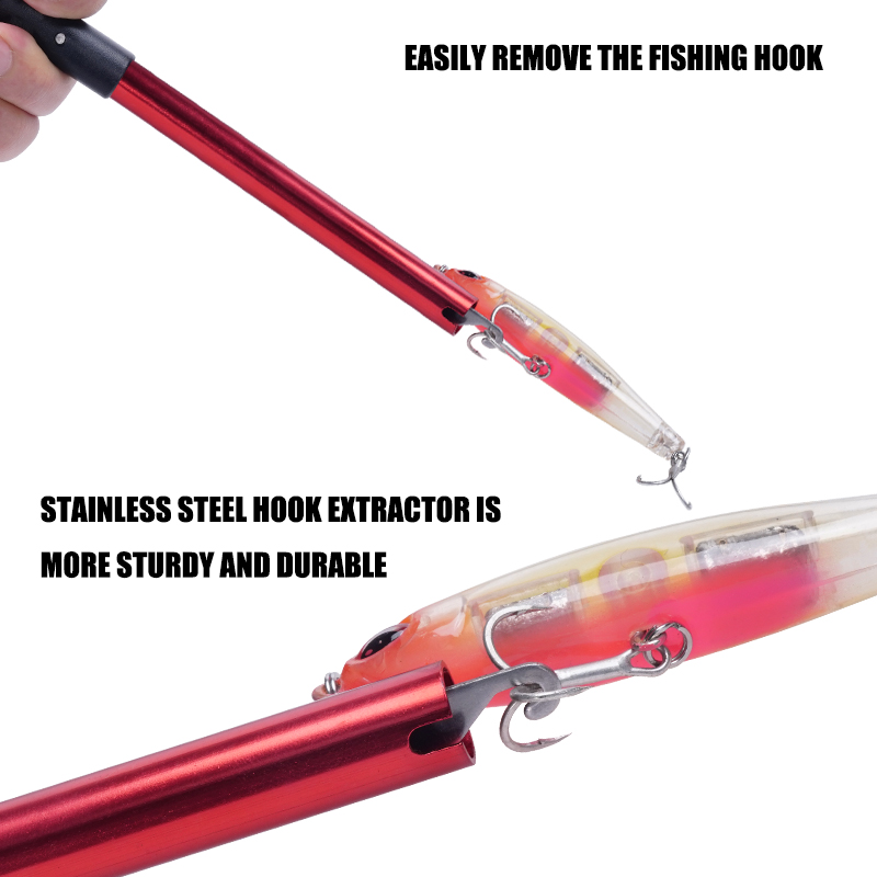 낚시 후크 리무버 도구 낚시 미끼 리무버 알루미늄 튜브 - Fishing Equipment Price 리뷰 및 가격