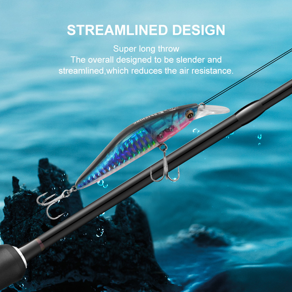 ESFISHING 낚시 루어 플라스틱 미끼 싱킹 미노우 - Fishing Equipment Ebay 리뷰 및 가격