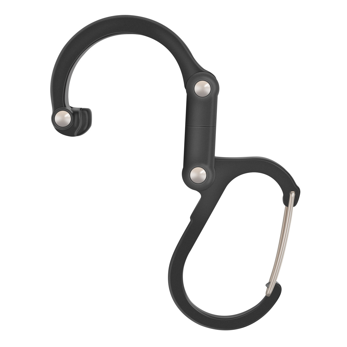 Dtype 후크 기어 클립 카라비너 ​​회전 후크 클립 - Fishing Equipment Carp 리뷰 및 가격