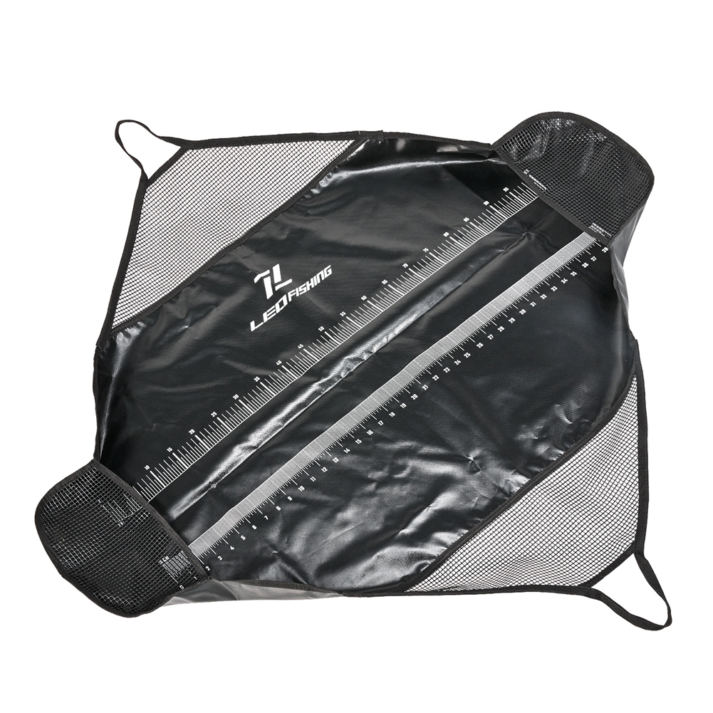 블랙 PVC 낚시 랜딩 매트 120cm 언훅킹 웨이징  - Fishing Equipment Bag 리뷰 및 가격